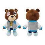 Kawaii Kanye Dropout Bear Plush – Soft and Stylish Room Decor
