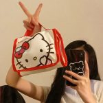 Kawaii Sanrio Large Capacity Folding Cartoon Makeup Bag