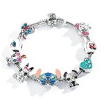 Disney Anime Lilo and Stitch Bracelet – Cartoon Stitch Beads Hand Chain