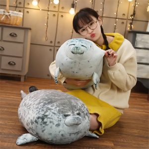 Adorable Sea Lion Plush Toys – Perfect 3D Novelty Throw Pillows