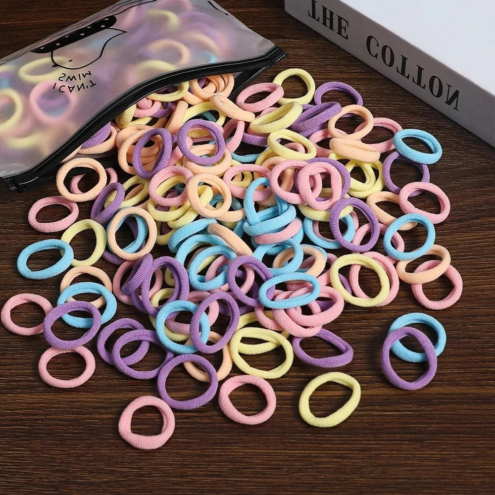 Women’s Seamless Thumb Ring Hair Ties – 50pcs Set - Image 8