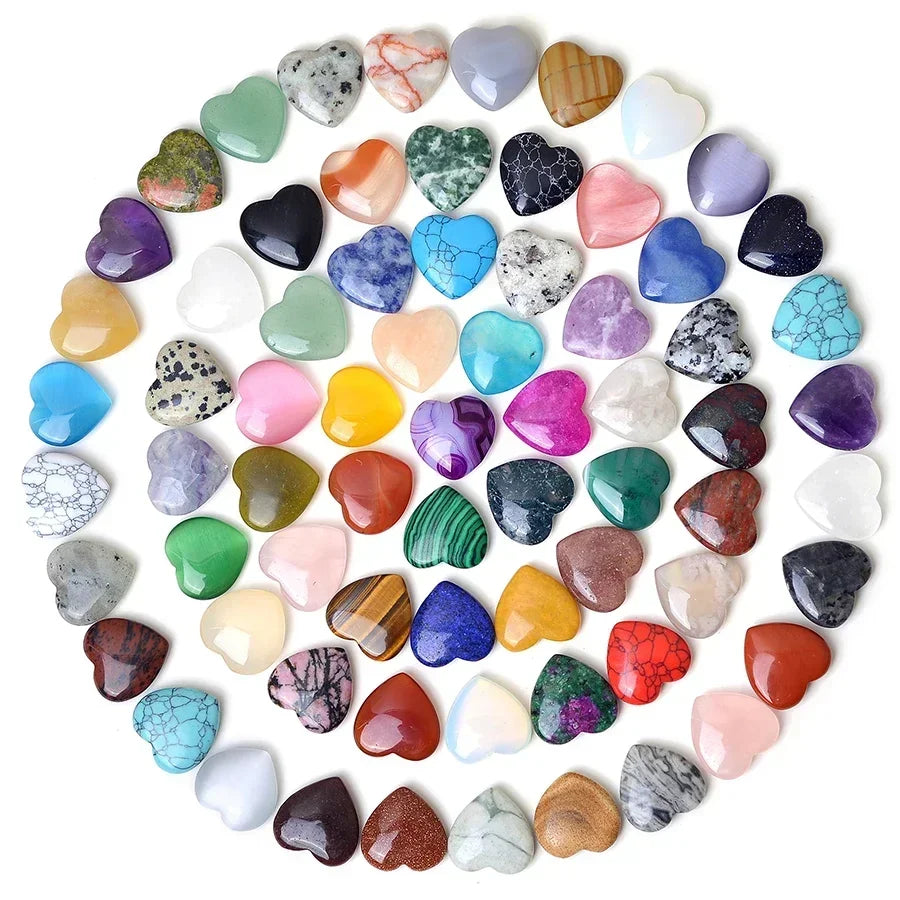 Heart Shape LOVE Crystal Stones - Image 4