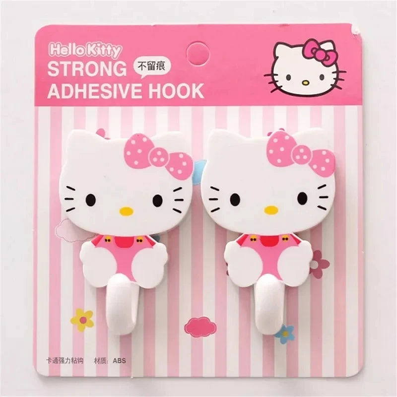 Add Charm and Functionality with Sanrio Hello Kitty Adhesive Wall Hooks - Image 7