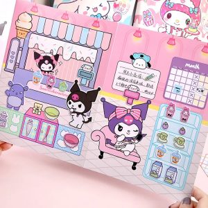 New Creative Sanrio Kuromi & My Melody 3D Sticker Book&nbsp;