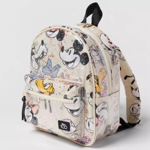 Disney Girls Backpack – Mickey Mouse Print Mini Backpack for Kids