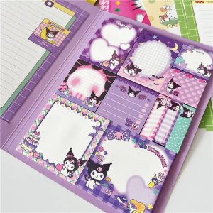 Adorable Kawaii Cartoon Hello Kitty Sticky Notes for School and Office