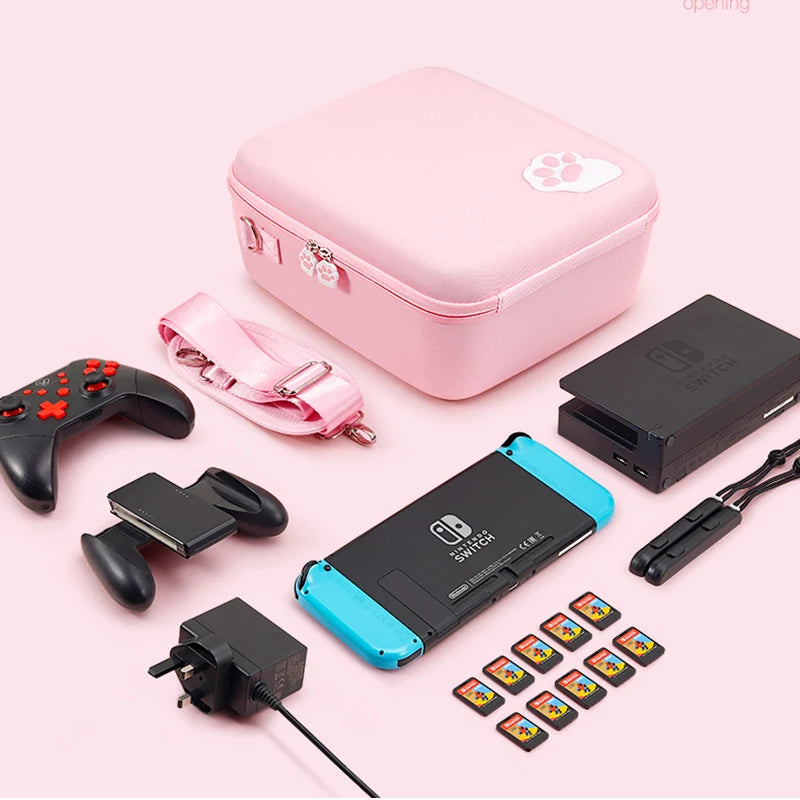 Large Hard Travel Carrying Pouch for NS Switch OLED System - Image 6